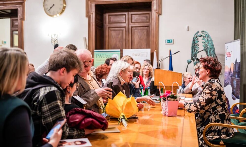 „Siła obecności: więcej niż Pierwsza Dama”. Spotkanie z Panią Prezydentową Jolanta Kwaśniewska w Krakowie