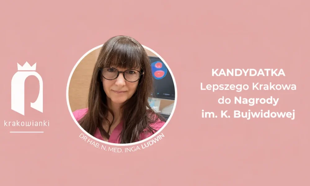 Dr hab. Inga Ludwin kandydatką Lepszego Krakowa do Nagrody im. K. Bujwidowej